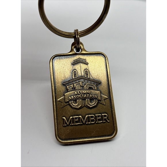 University Of Oregon Alumni Association Member Keychain Metal Go Ducks Eugene OR - Picture 5 of 5